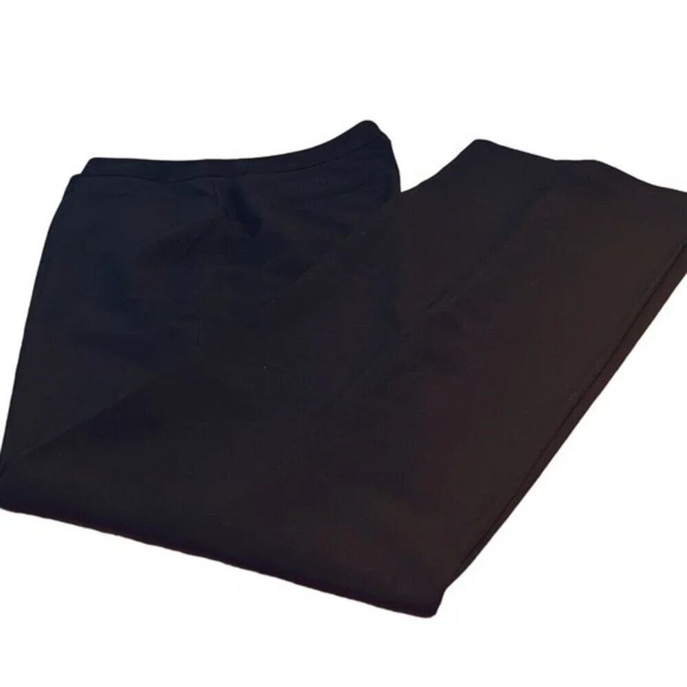 Nicole Miller wide legged dress pants in black, size 8